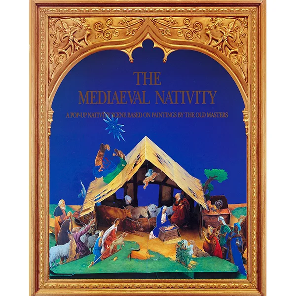 中世紀名畫「耶穌降世」立體書｜The Mediaeval Nativity
