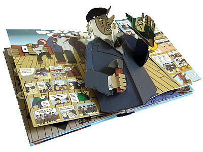 白鯨記立體書｜ Moby-Dick Pop-up Book