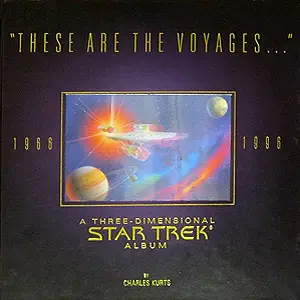 星艦迷航記30週年專輯立體書｜Three-Dimensional STAR TREK Album