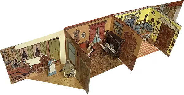 Lothar Meggendorfer《娃娃屋》（The Doll's House）