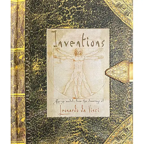達文西發明手稿立體書｜Inventions – Pop-up models from the drawings of Leonardo da Vinci
