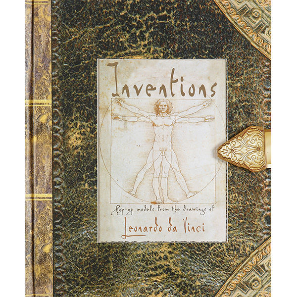 達文西發明手稿立體書｜Inventions – Pop-up models from the drawings of Leonardo da Vinci