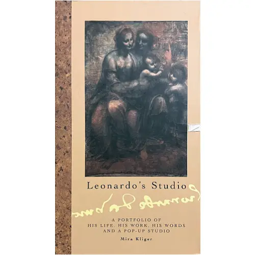 達文西工作室模型立體書｜Leonardo’s Studio