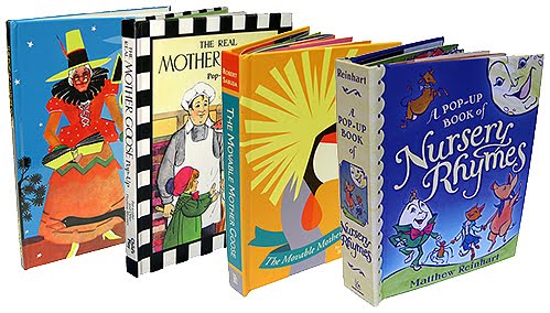 「鵝媽媽」經典童謠立體書版本比較