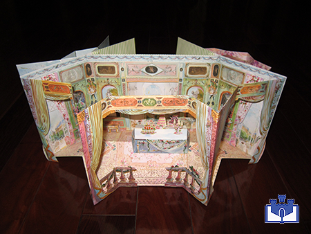 巴黎馬卡龍名店Ladurée娃娃屋立體書｜L’esprit décoration Ladurée Paris