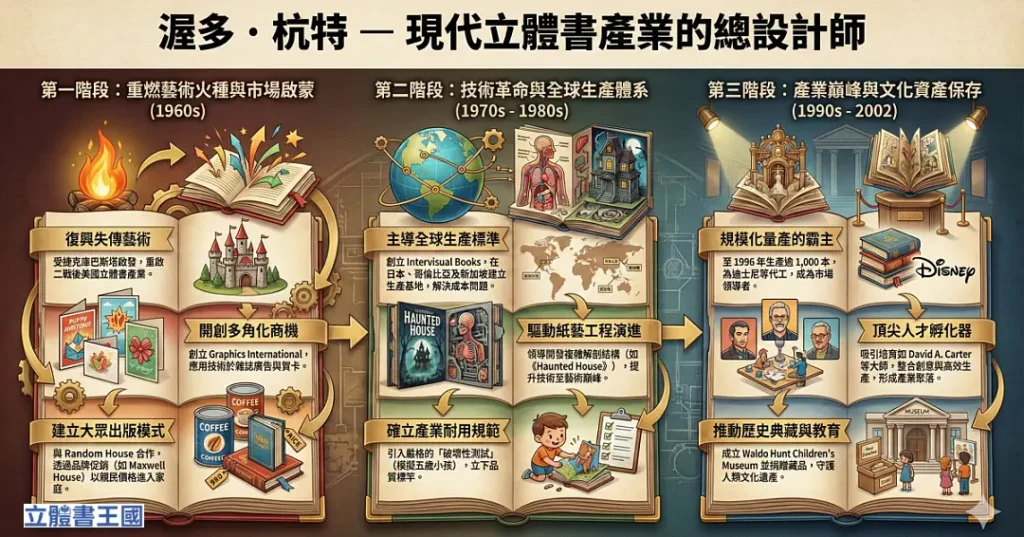 「立體書之王」渥多⋅杭特(Waldo Hunt,1920~2009)