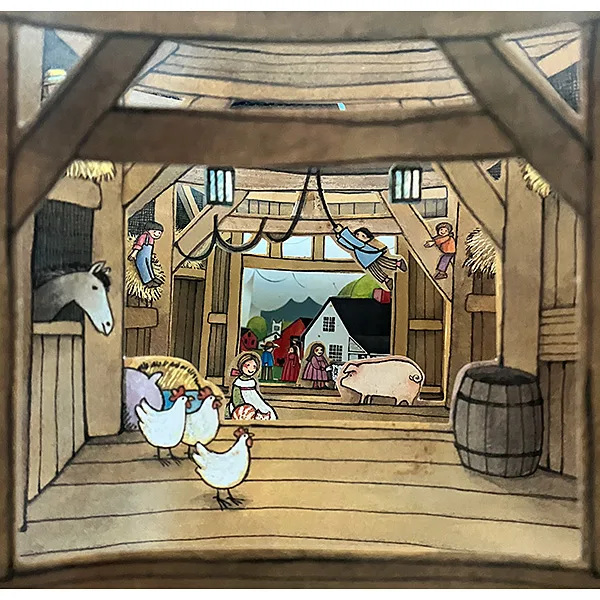 Tomie de Paola Country Farm peepshow 1