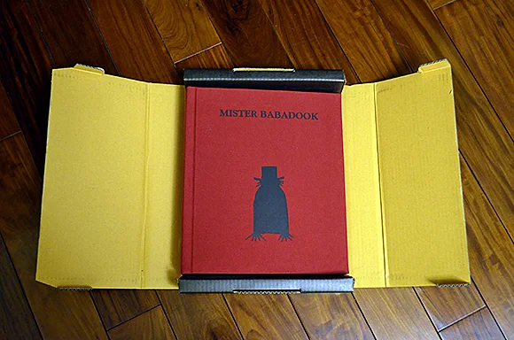 Babadook unpacking 1