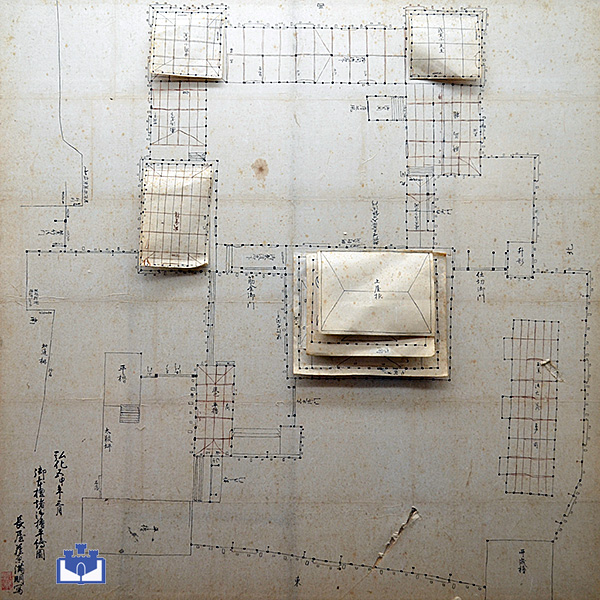 日本松山城設計圖