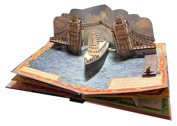 「柏靈頓熊熊出任務」電影道具立體書｜Paddington Pop-Up London