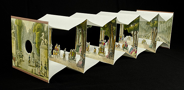 隧道書(tunnel book/peepshow book):ヴェルサイユの庭園|凡爾賽公園|Promenade de Longchamp 隧道書(tunnel book/peepshow book):ヴェルサイユの庭園|凡爾賽公園|Promenade de Longchamp