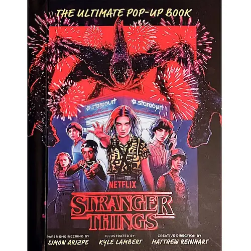 Netflix影集《怪奇物語》立體書｜Stranger Things – The Ultimate Pop-Up Book