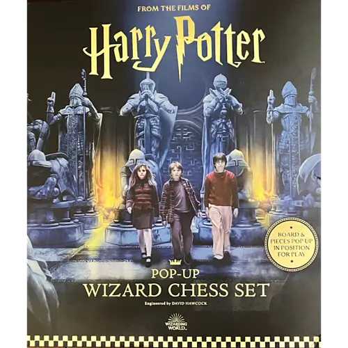 哈利波特巫師棋立體書｜Harry Potter – The Pop-Up Wizard Chess Set
