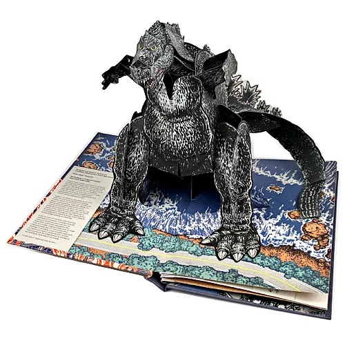 怪獸之王哥吉拉70週年立體書｜Gozilla the Official Pop-Up Book