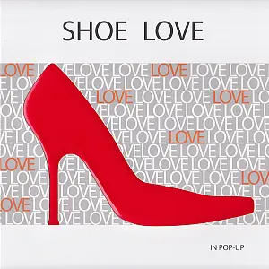 時尚名牌精品女鞋立體書｜Shoe Love In Pop-Up