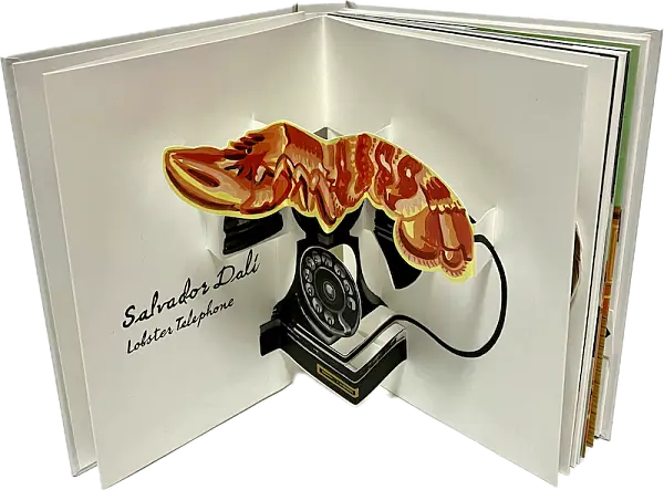 達利(Salvador Dalí)的《龍蝦電話》（Lobster Telephone）